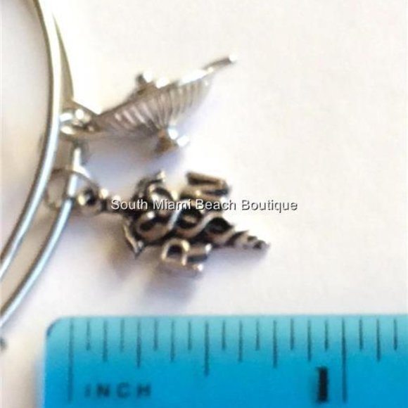 Nursing RN Caduceus Charm Bracelet Nightingale Lamp Nurse Graduation Gift - Picture 8 of 9